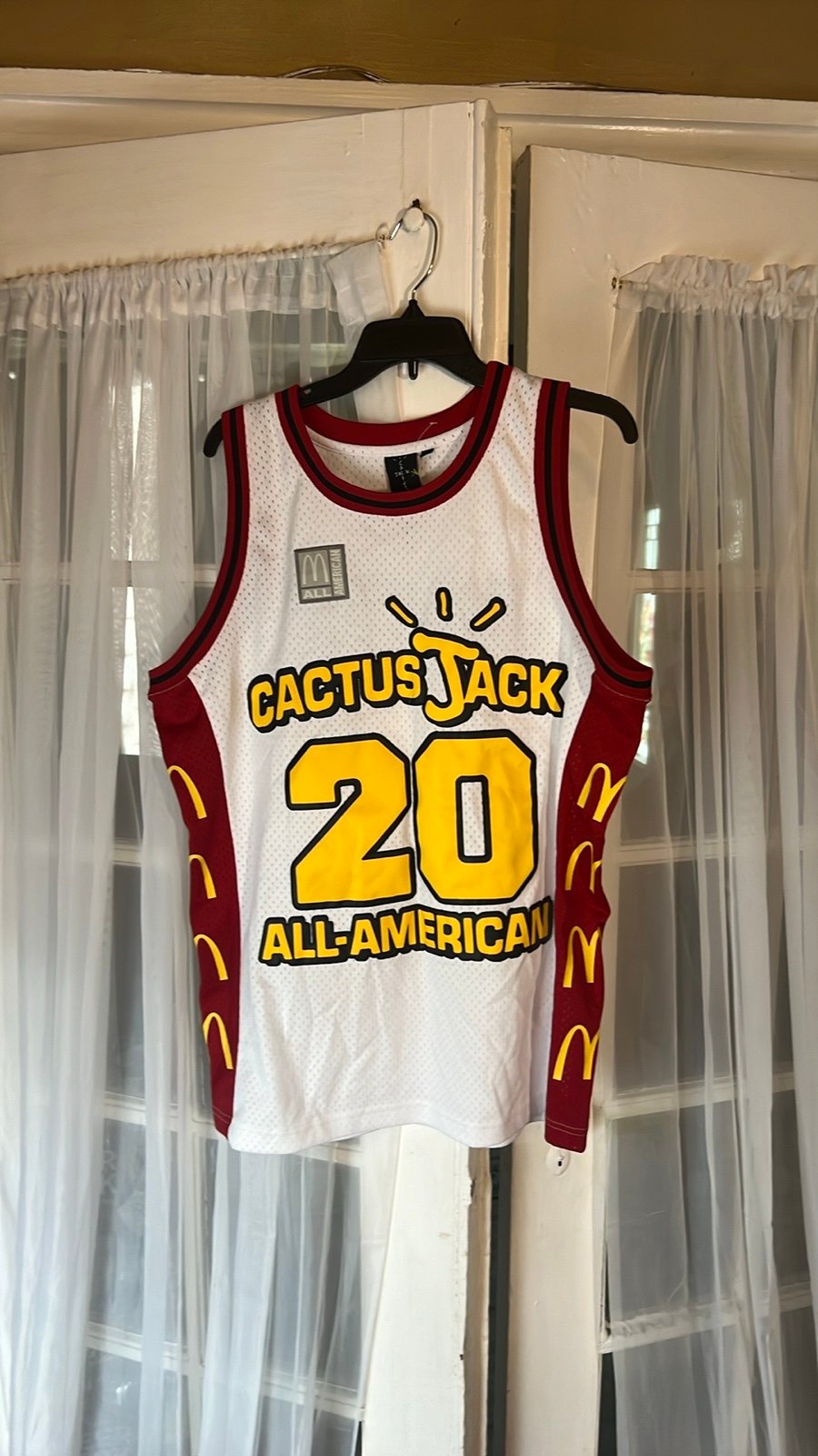 Travis Scott Cactus Jack x McDonalds All American Jersey Men’s Large