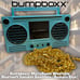 Bumpboxx MicroBoom Wearable Bluetooth Speaker Boombox - Bumpin Blue