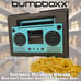 Bumpboxx MicroBoom Wearable Bluetooth Speaker Boombox - Bumpin Blue