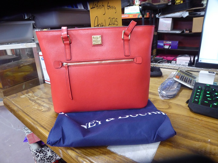 Dooney & Bourke Saffino Shopper - Tomato BRAND NEW WITH TAGS