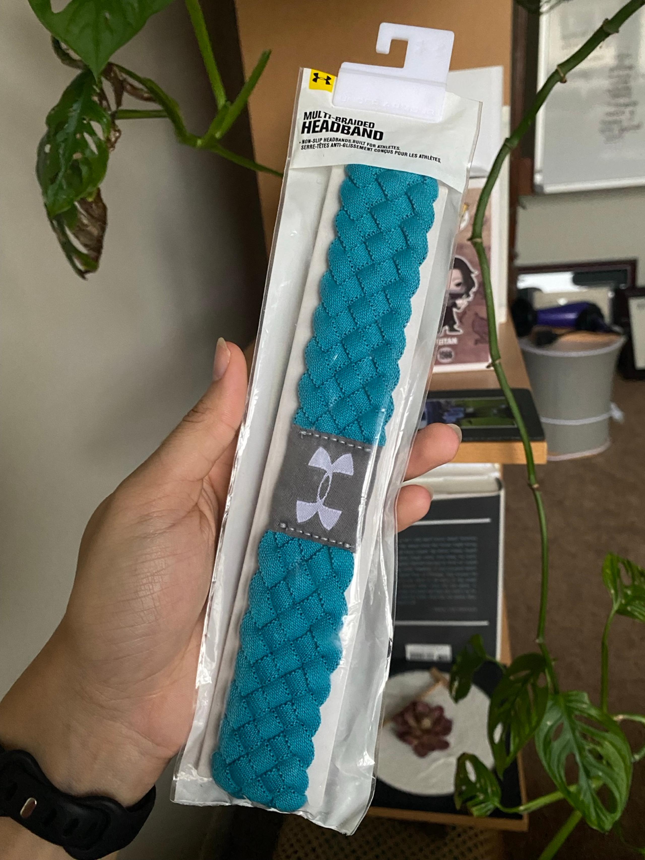 Under Armour Blue Braided Headband