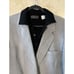 Vintage Grey UltraSuede Blazer, Sport Coat, SZ 48, 2 Button Single Vent, Notch