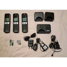 Philips D2353 Trio Wireless Cordless Telephone Bundle INTERNATIONAL PLUG C
