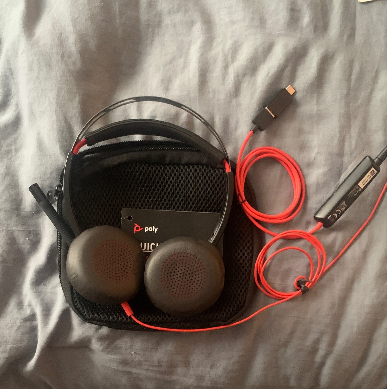 Poly quick start blackwore 5200 headset