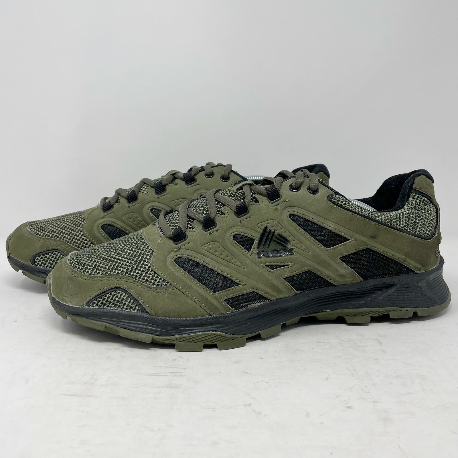 RBX Green Black Trail Running Shoes Durango Mens Size 13