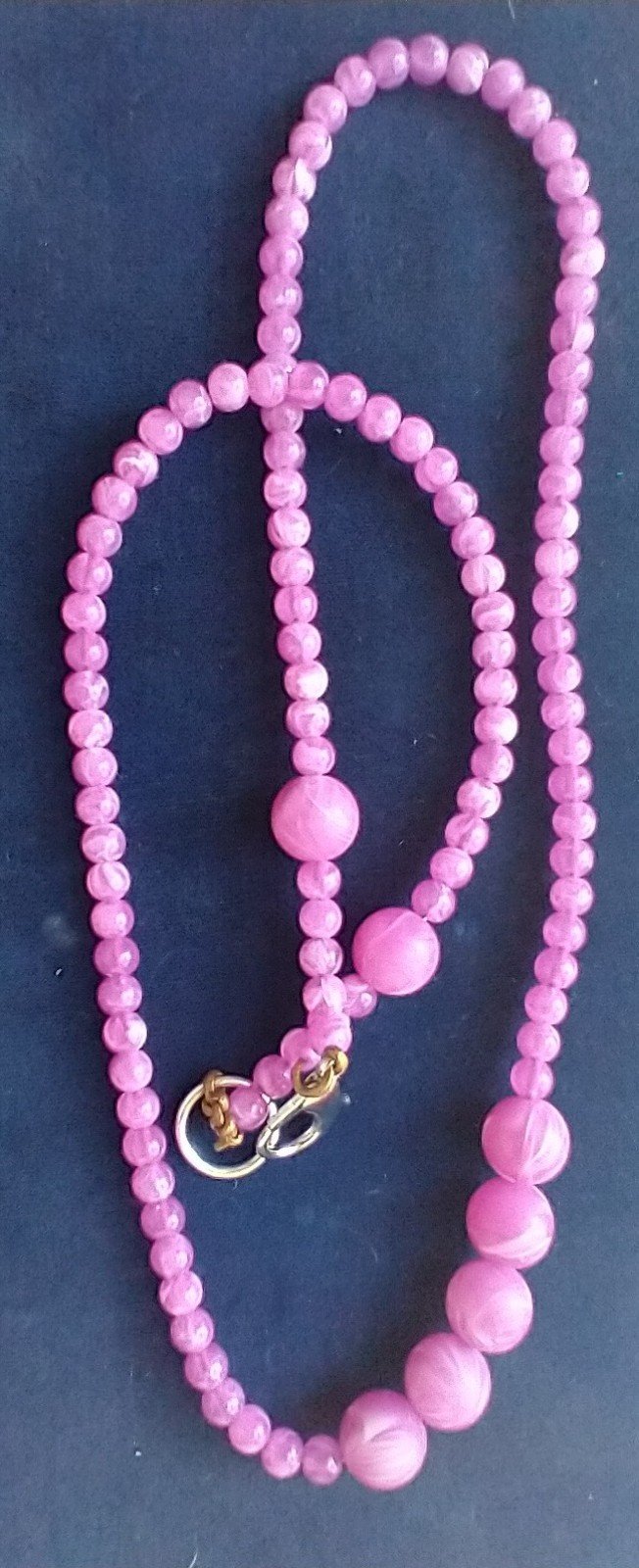 Amber Necklace h529. Raspberry honey