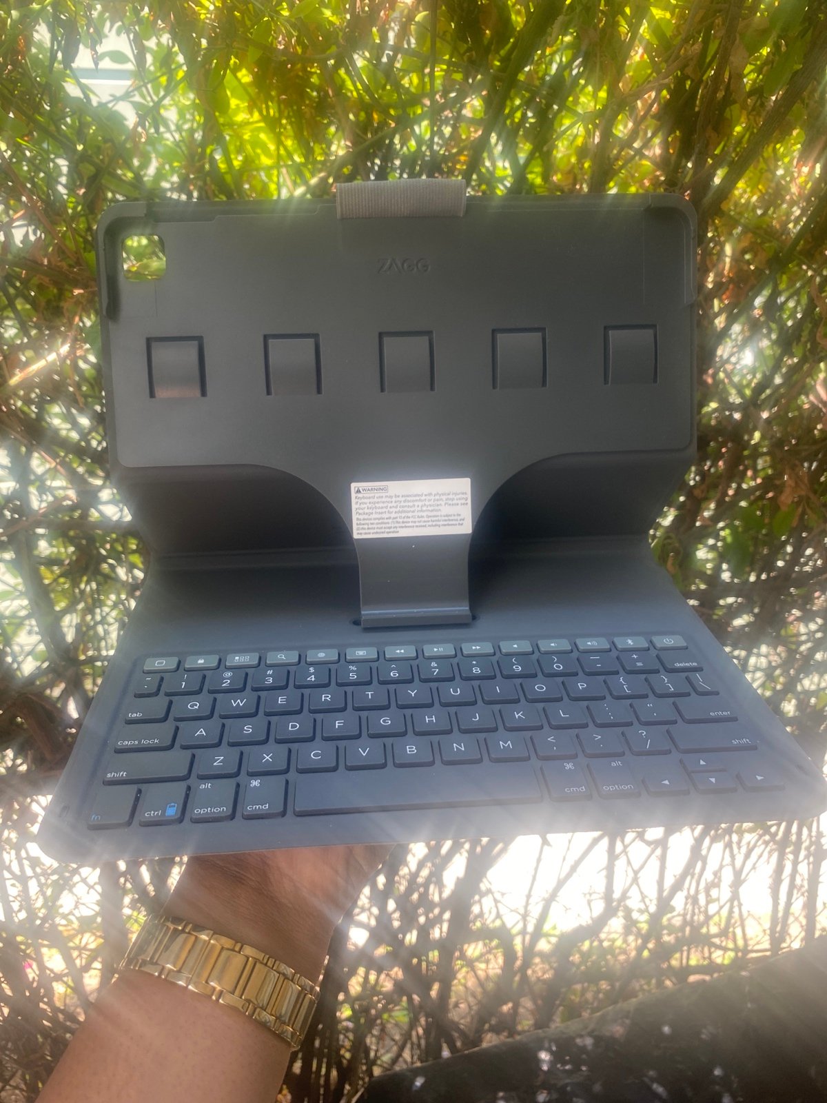 ZAGG - Messenger Folio 2 - Tablet Keyboard & Case for 10.2-inch iPad, 10.5-inch