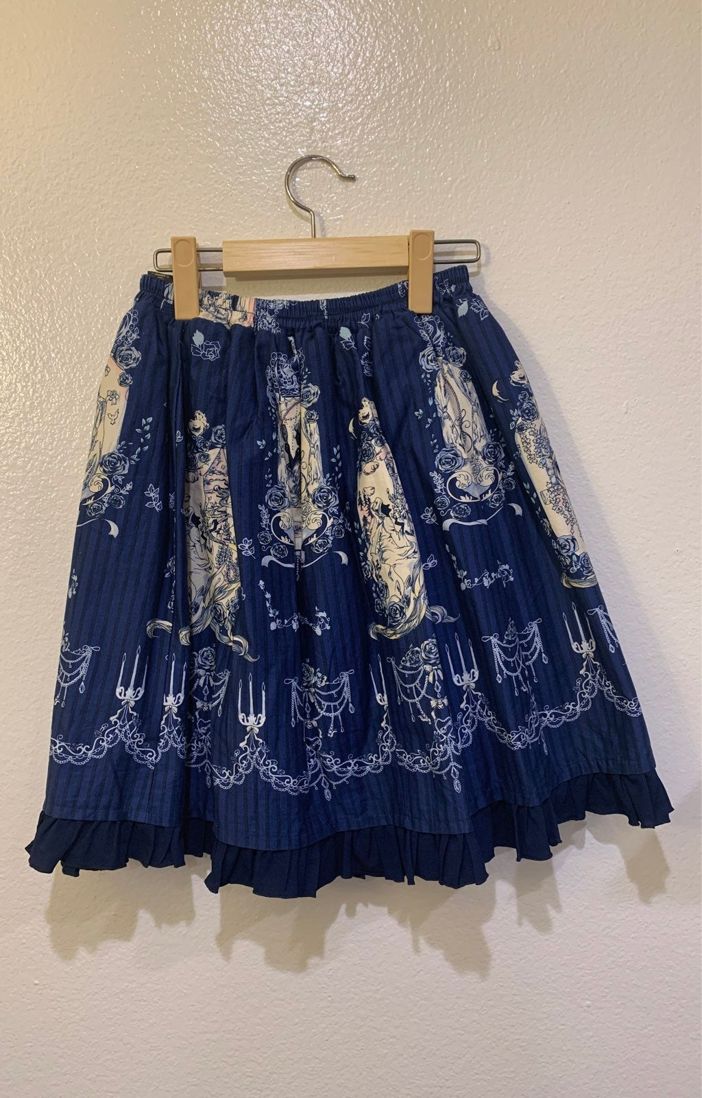 Lolita Rapunzel Navy Skirt