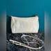 Coach Carrie Leather Crossbody Chain Shoulder Bag Chalk White F22212