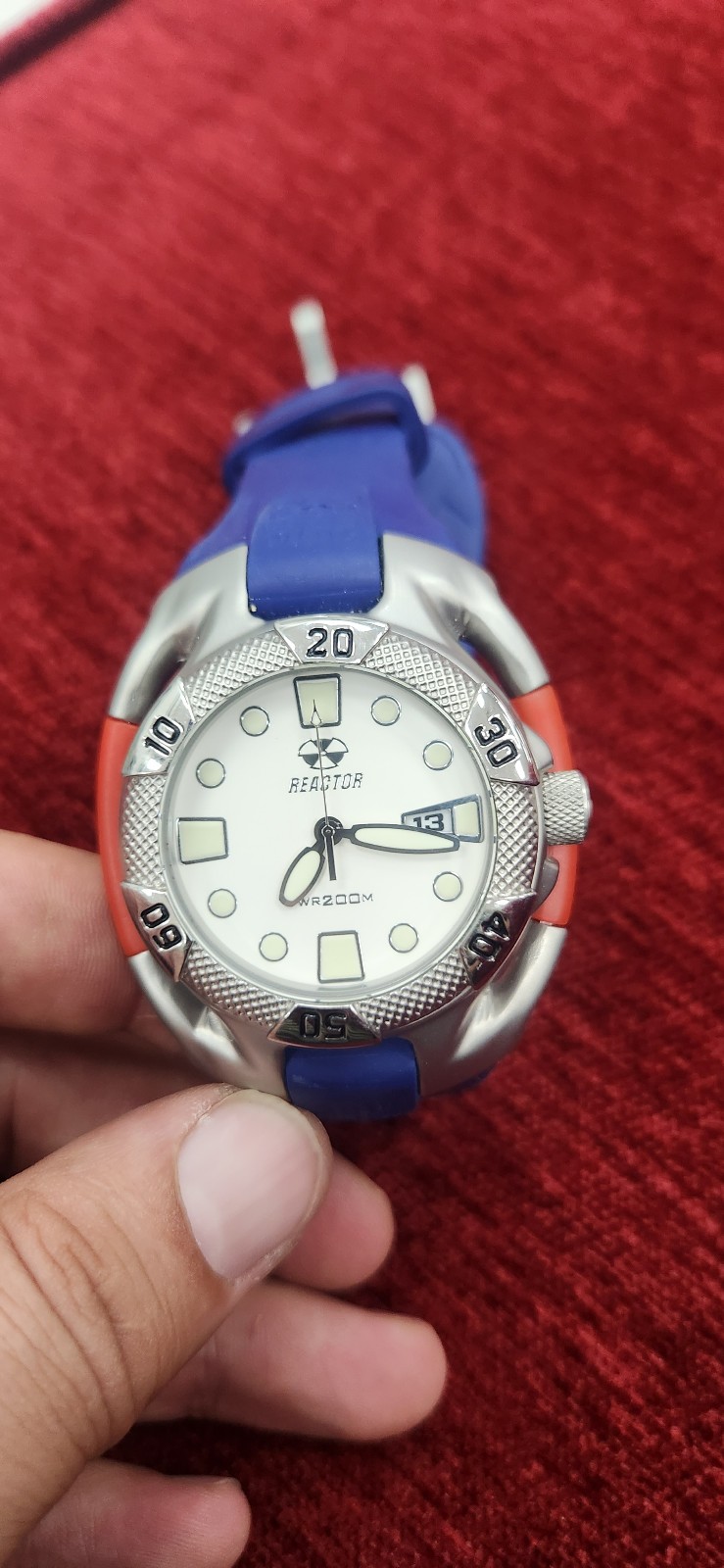 REACTOR Stainless Steel Heavy Water 200M Water Resistant Watch