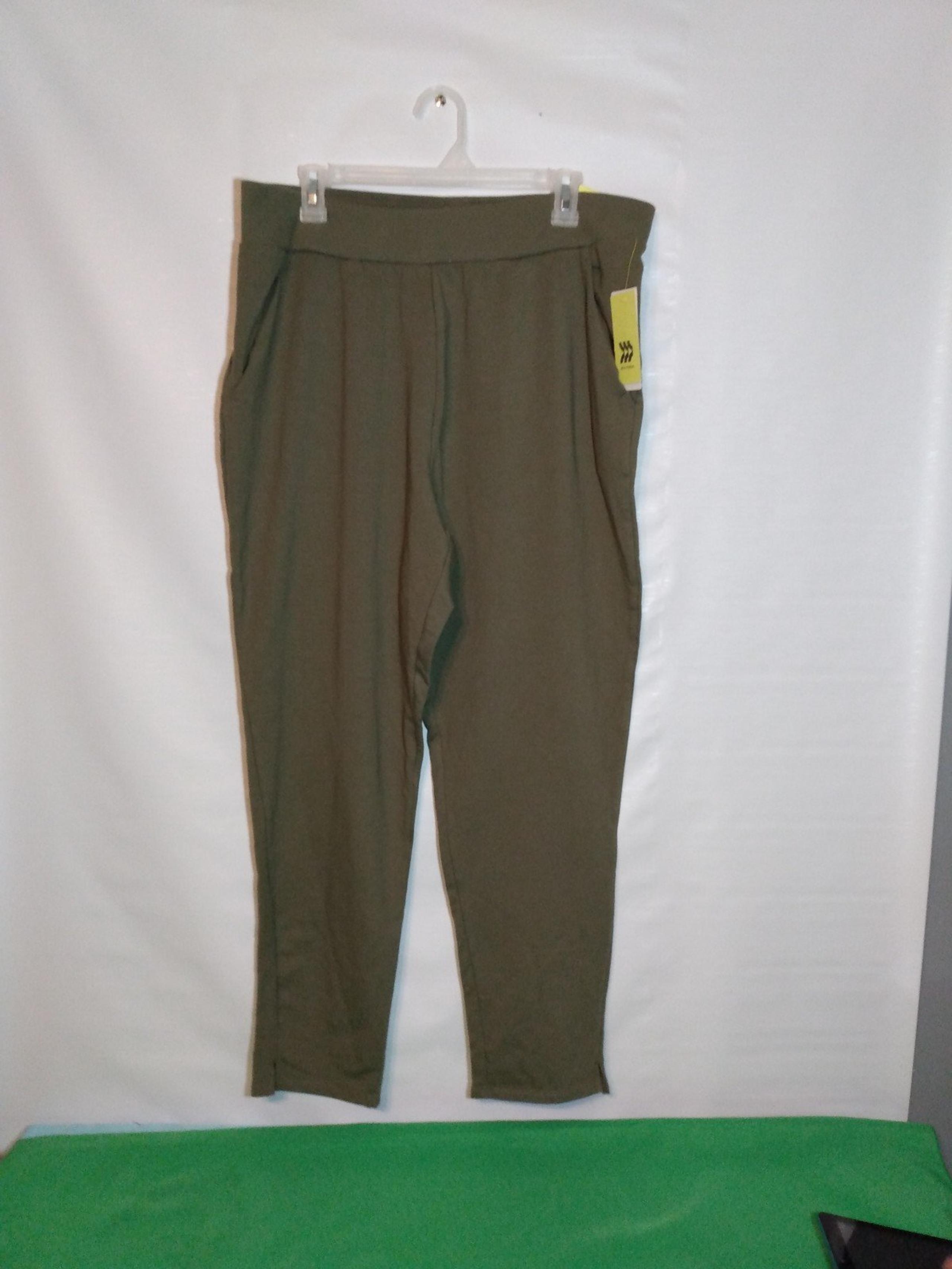 NWT All in Motion Women's Stretch Woven High-Rise Taper Pants, Size XXL