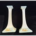 2 Beautiful 1911 Royal Bavarian Candle Sticks Hand Painted 8.5” Tall -O4