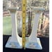 2 Beautiful 1911 Royal Bavarian Candle Sticks Hand Painted 8.5” Tall -O4