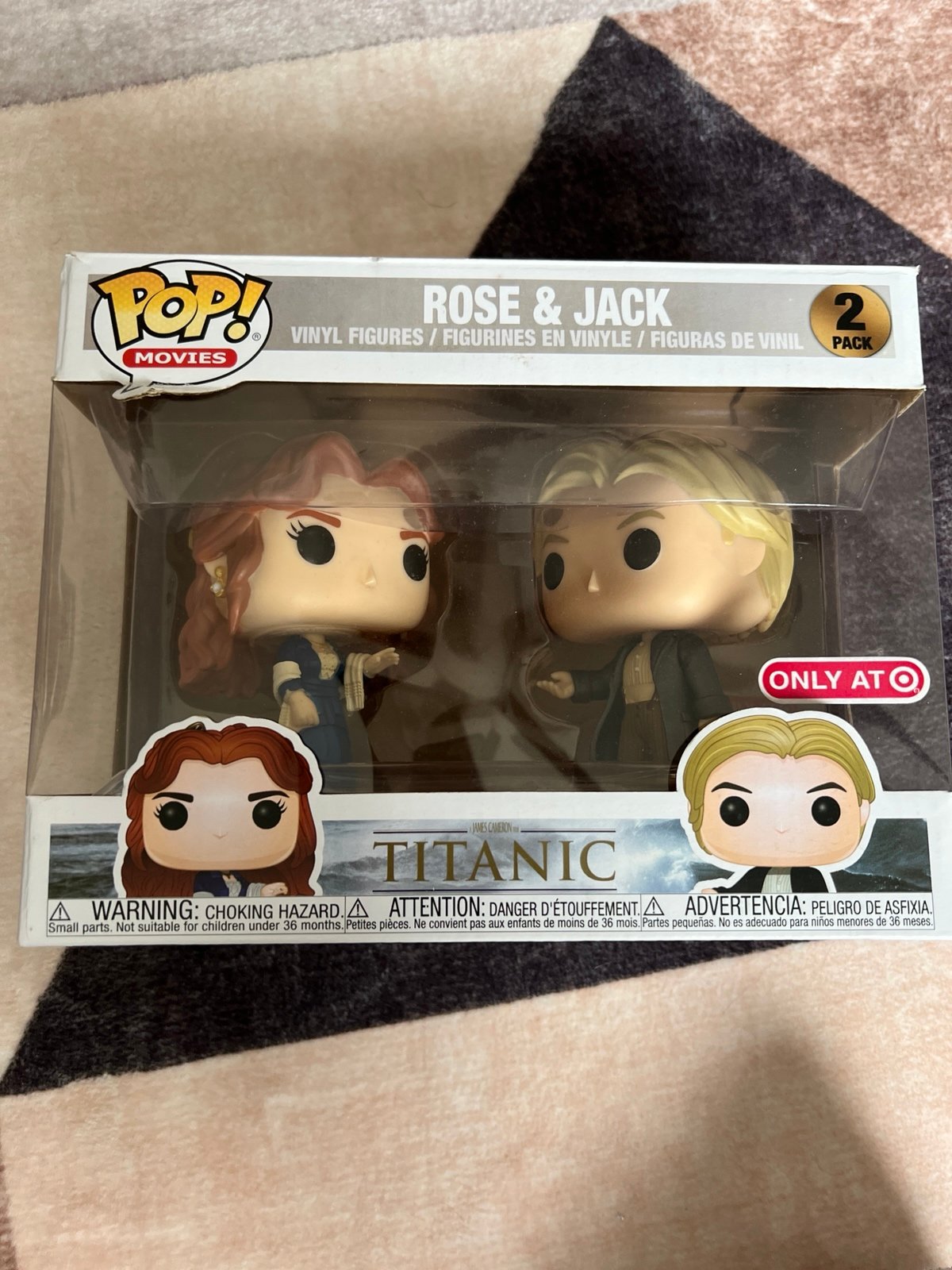 Rose and jack titanic Funko Pop