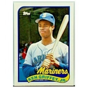 HOT! KEN GRIFFEY JR ROOKIE 1989 TOPPS TR