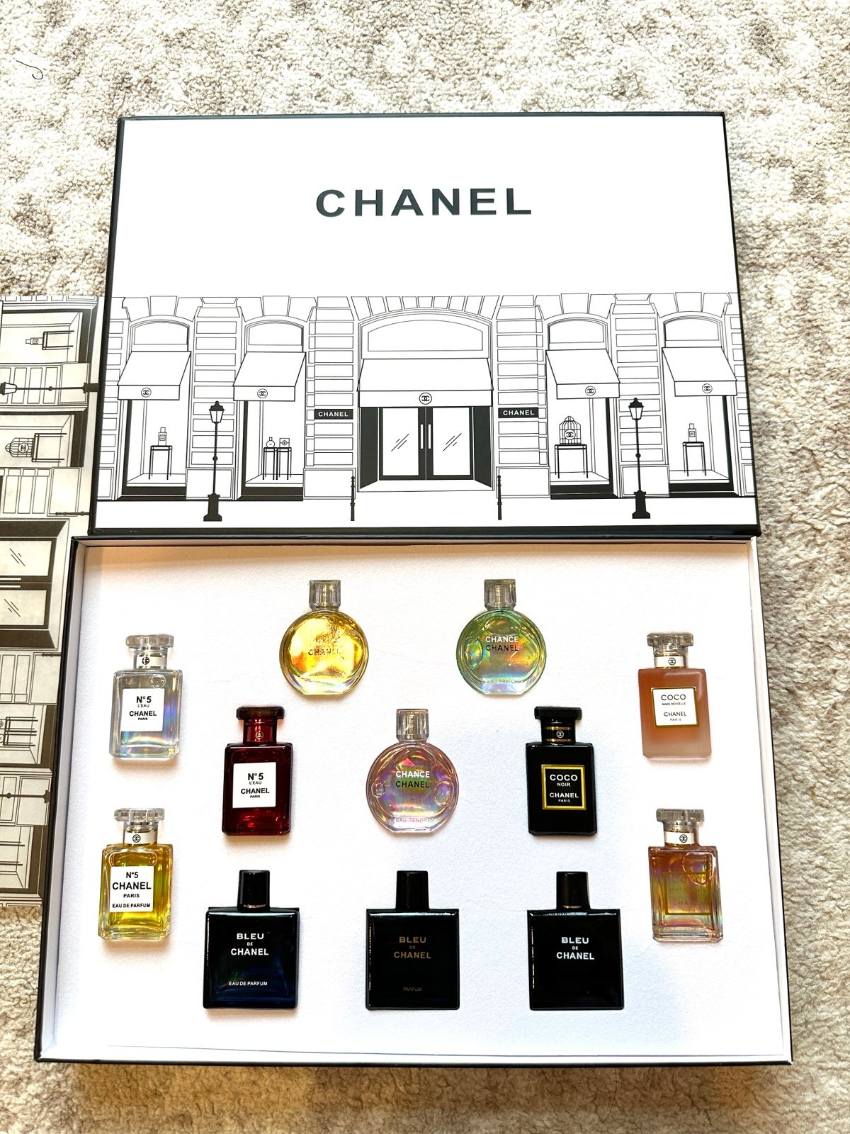 12- Chanel Fragrance Sampler Set for Him & for Her Perfume New