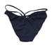 Jonathan Simkhai Signature Emmalynn Bikini Bottom Black Crisscross M New