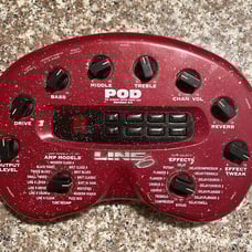Line6 POD The Ultimate Guitar Multi-Effects Direct Box Version 2.0 Pedal (Used)