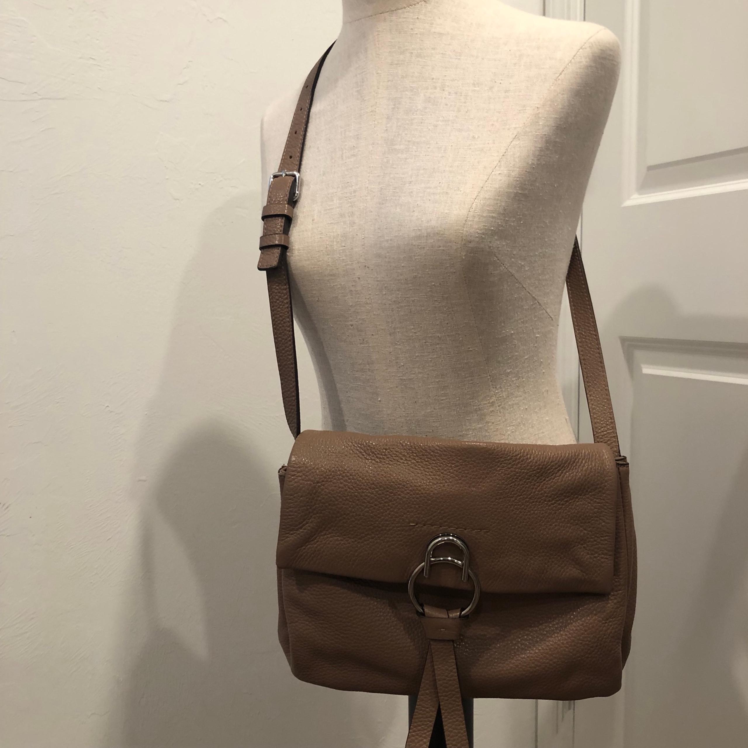 Vince Camuto Taupe Leather Purse