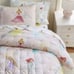Pottery Barn Disney Princess Castles Comforter Pink Character Jasmine Aurora NIP
