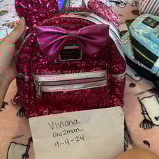 DisneyParks imagination pink loungefly backpack