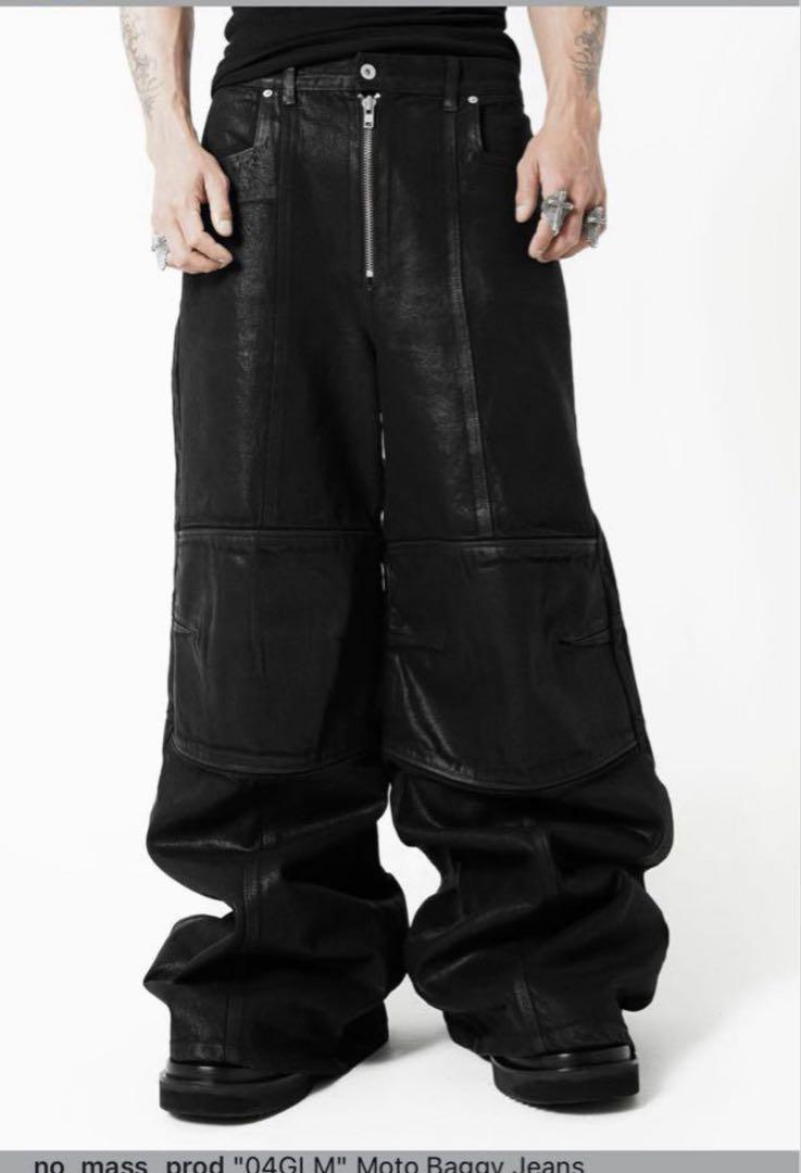 パンツ NO MASS PROD BAGGY MOTO DENIM NO MASS PROD BAGGY MOTO DENIM