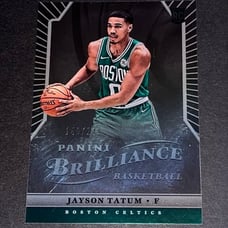 Jayson Tatum 2017 Chronicles Panini Brilliance /249 *SURFACE DAMAGE*