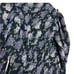Revolve Saylor Navy Floral Chiffon Dress Puff Sleeve Size XS MSRP 242