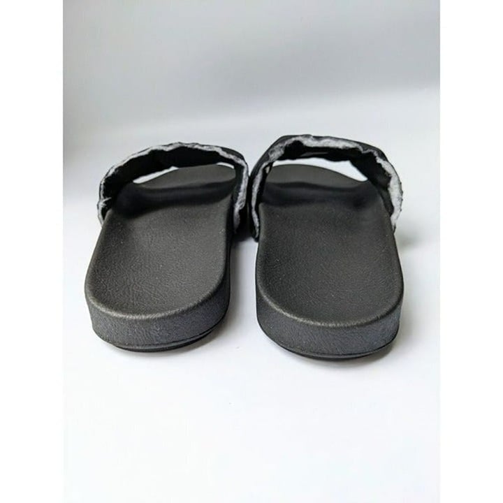 DRKSHDW | PUFFER SLIDE BLACK スライダーサンダル Puffer Slide - Black/black in Black - The Shelter