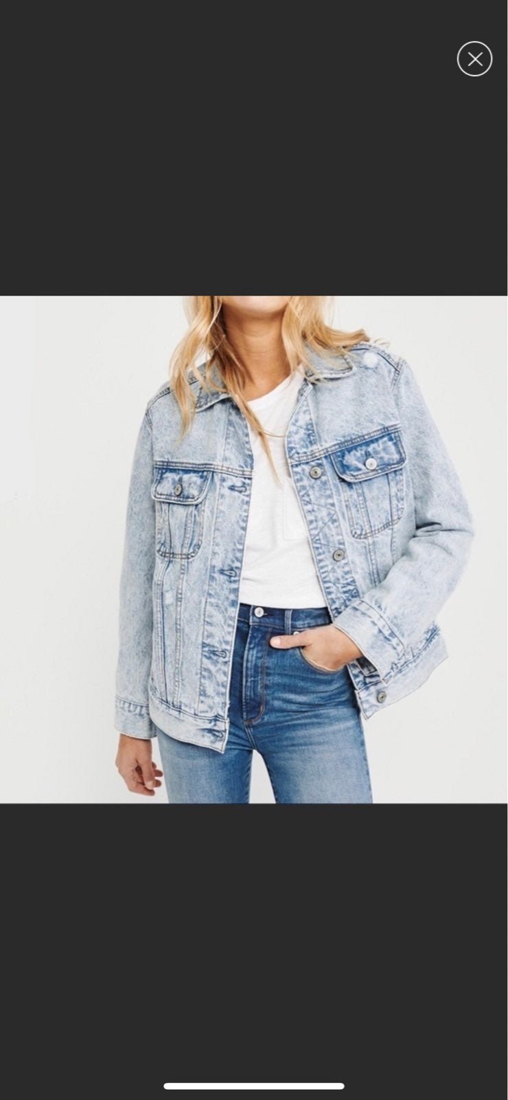 Abercrombie & Fitch Oversized Jean Jackets | Mercari
