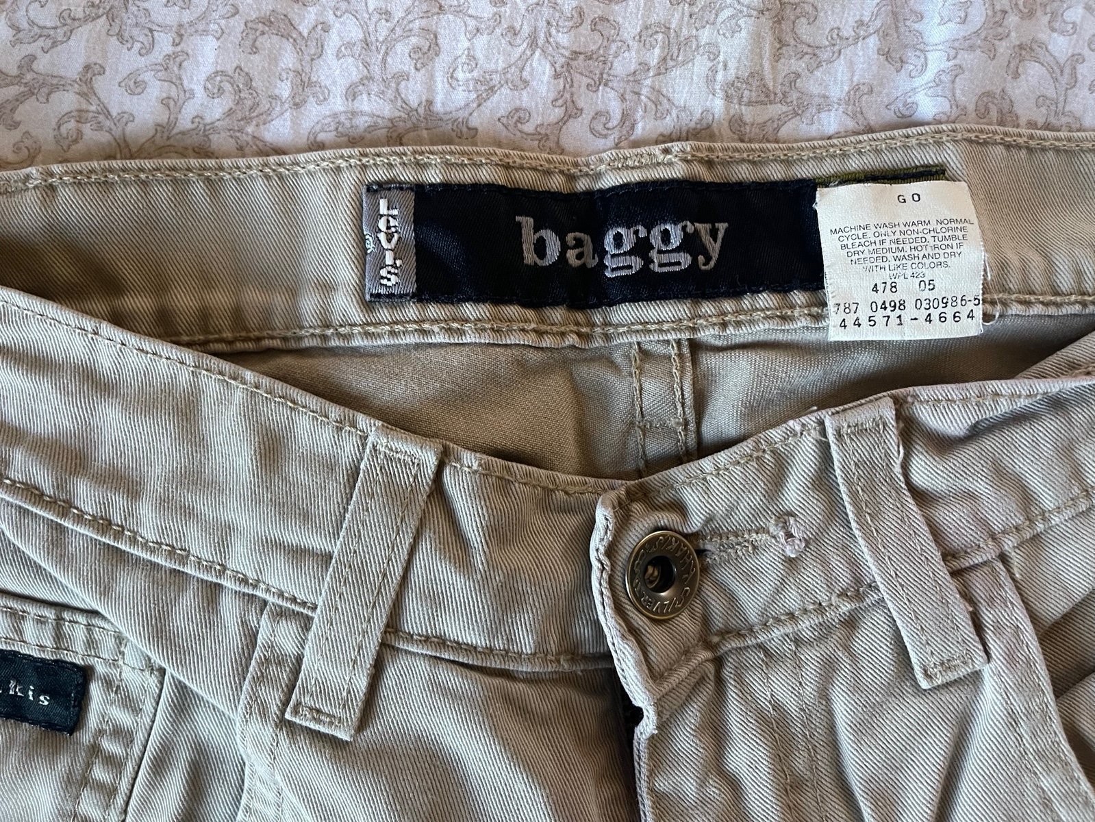 levi silvertab baggy 30x32