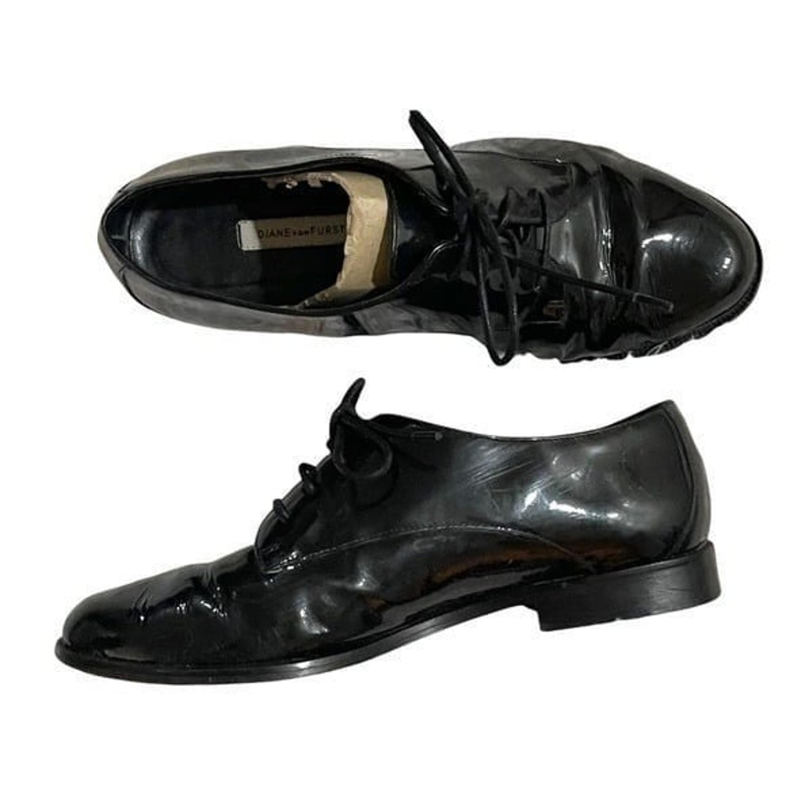 Diane Von Furstenberg ziggurat loafers sz 6.5 womens
