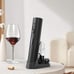 CIRLE JOY Refillable electric wine bottle opener, 7-in-1 wine gift set with elec