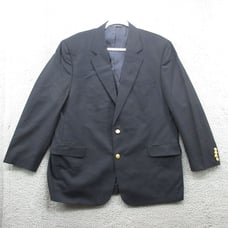 Brooks Brothers Brooksease Loro Piana Wool Blazer Jacket Mens Blue 46R Canada