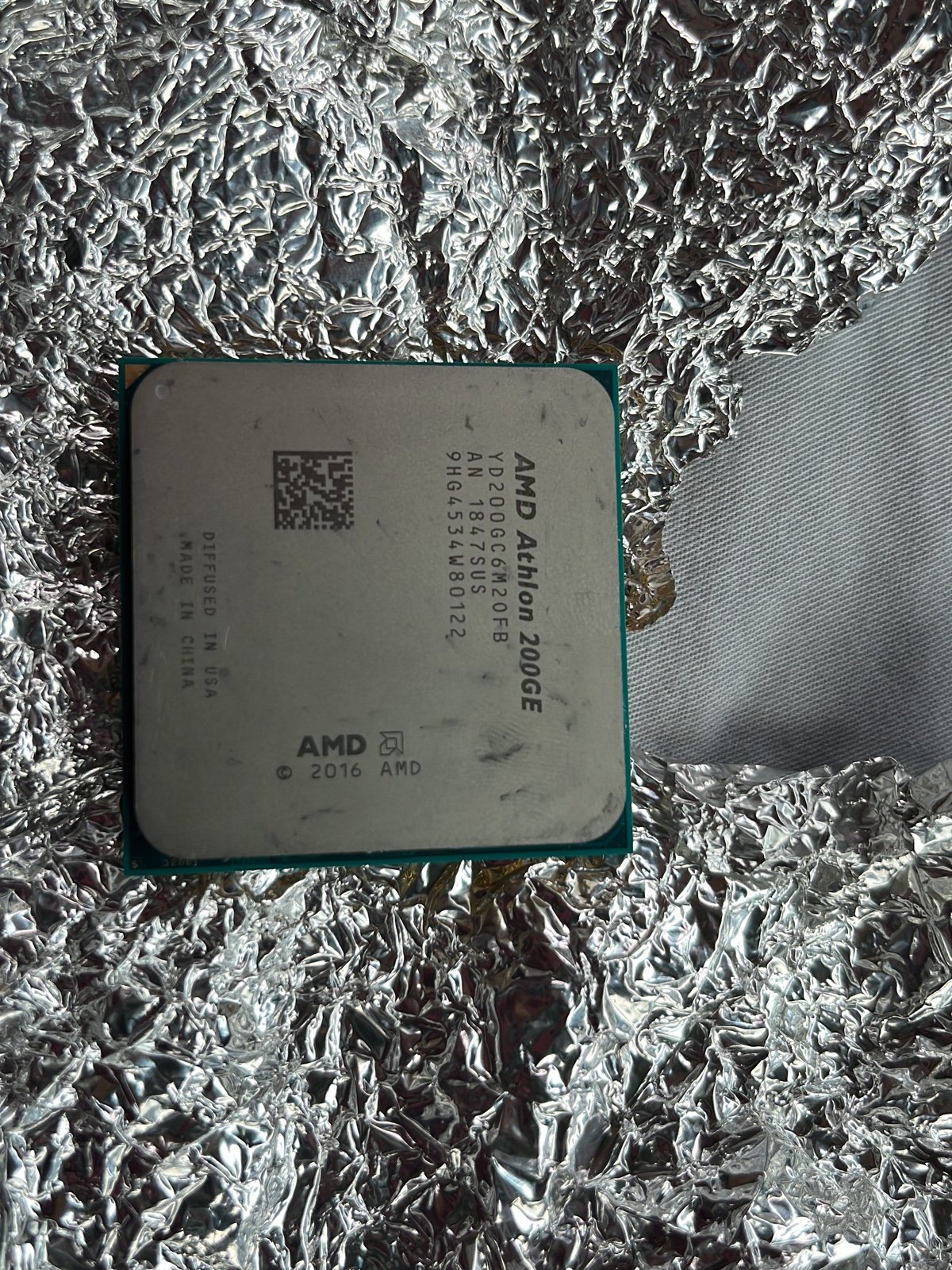 AMD Athlon 200GE Socket AM4 3.2GHz