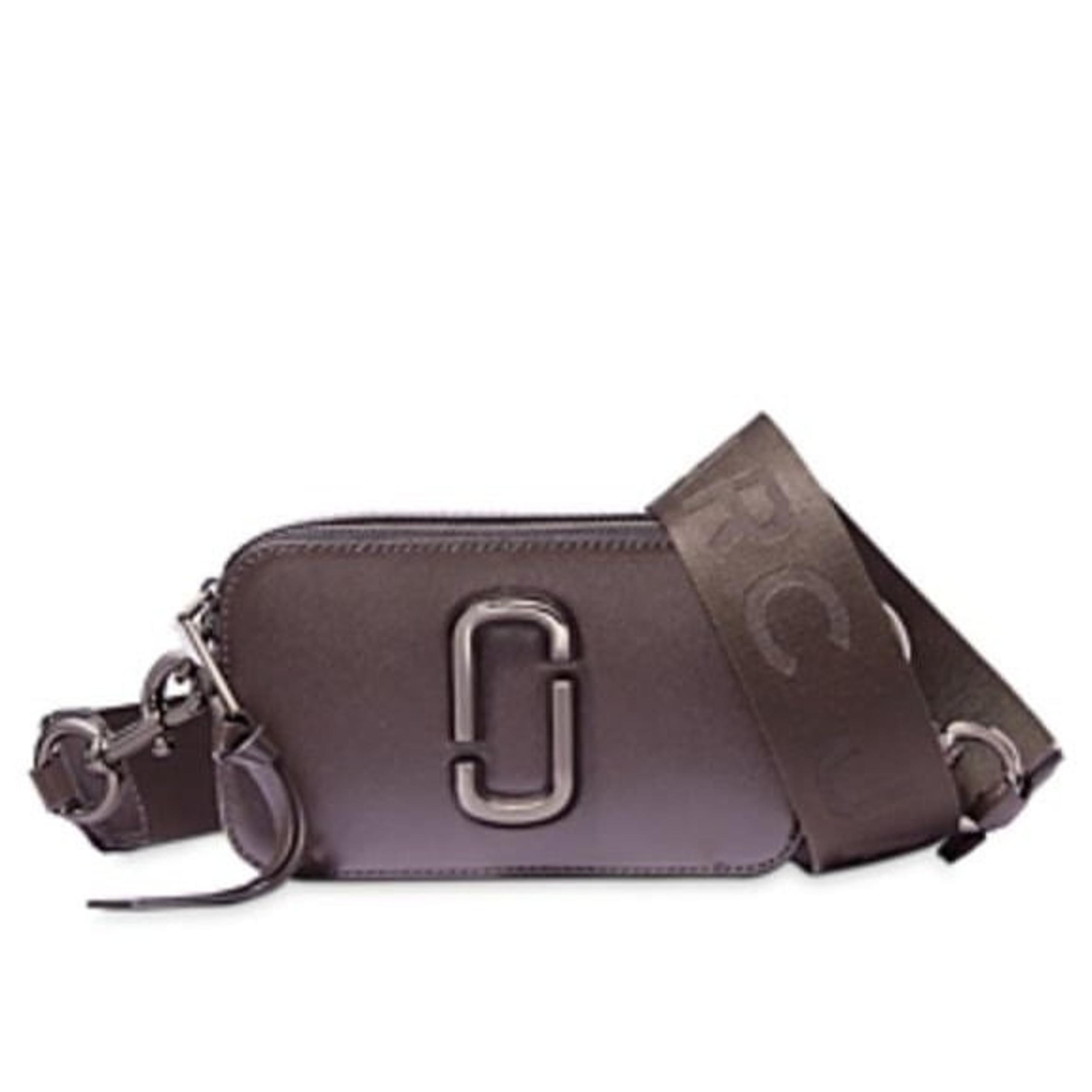 Marc Jacobs The Snapshot DTM Bag Gunmetal Grey Metallic