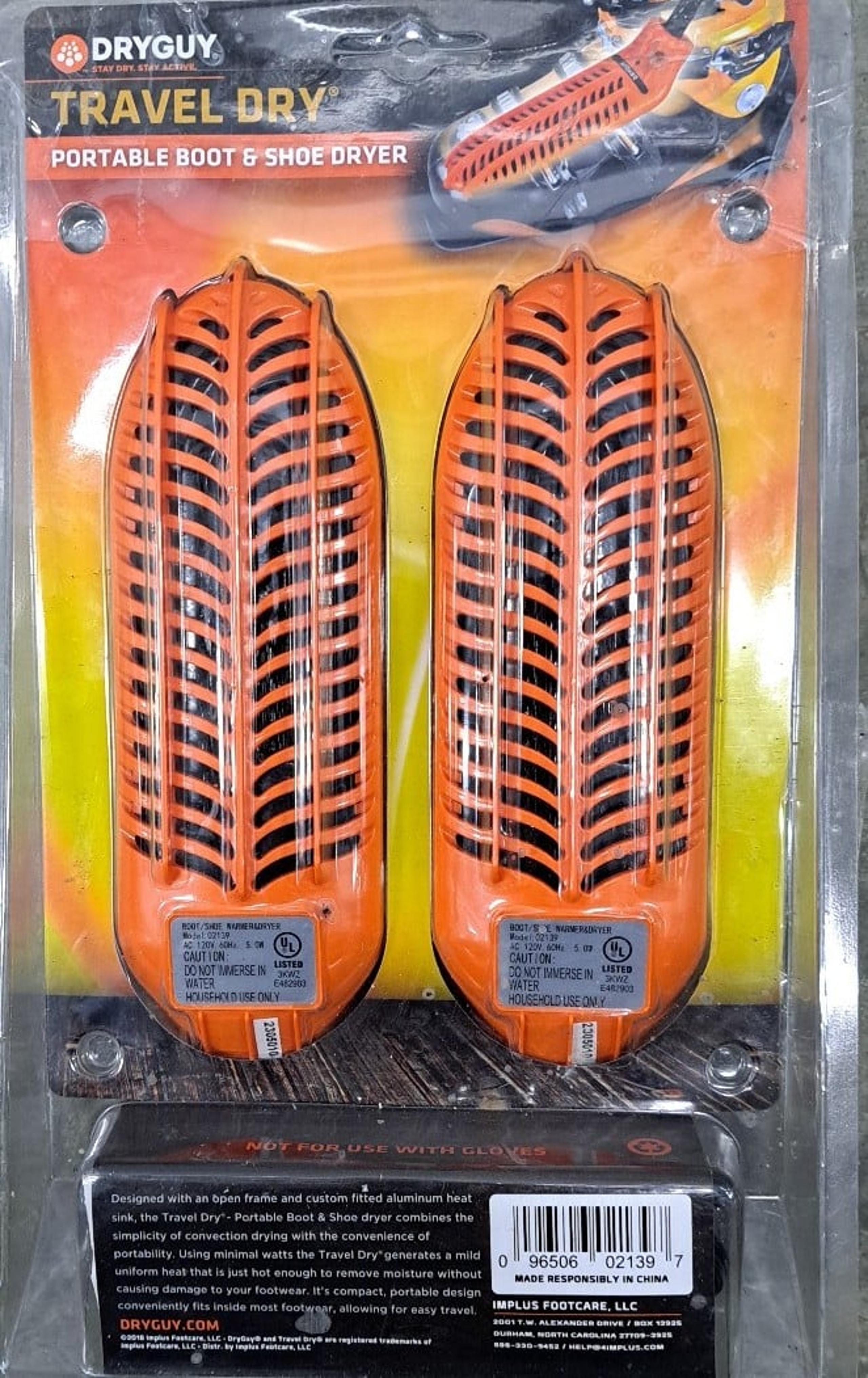 Dry Guy Portable Electric Shoe Dryers Electric Boot Dryers Shoe Odor Reducer New