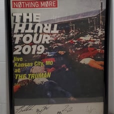 Nothing More Autographed 18x24 Tour Poster