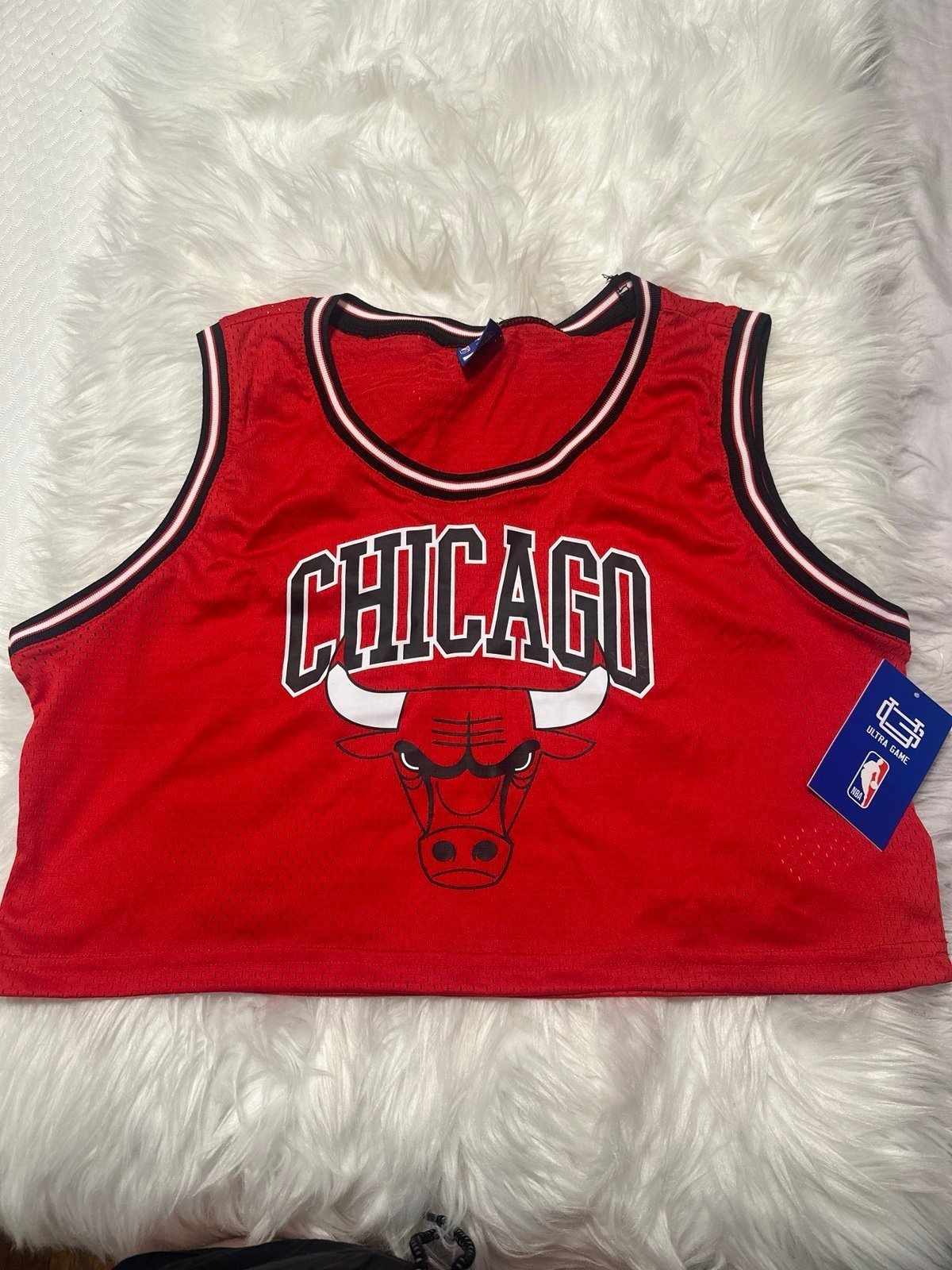 NBA Chicago Bulls Cropped Jersey