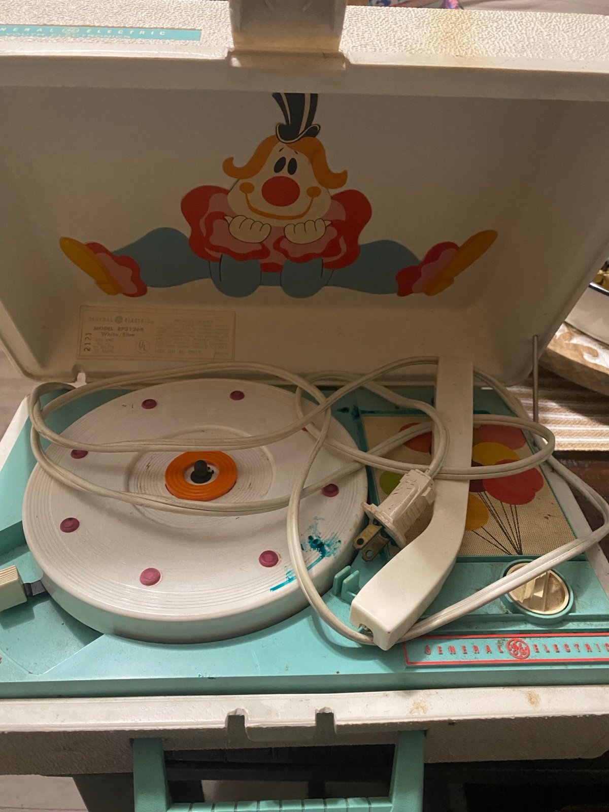 Vintage record player