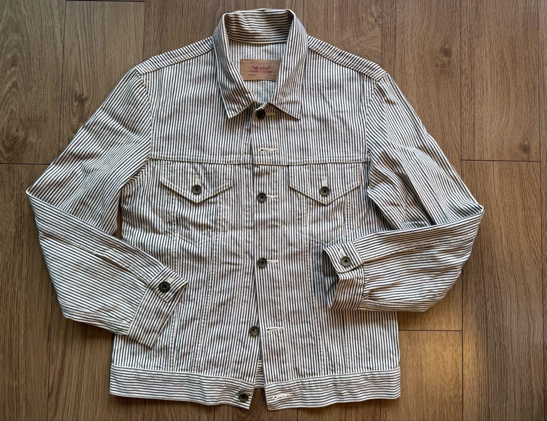 Levi's Hickory Denim Jacket, Made in Japan, Rare Item
