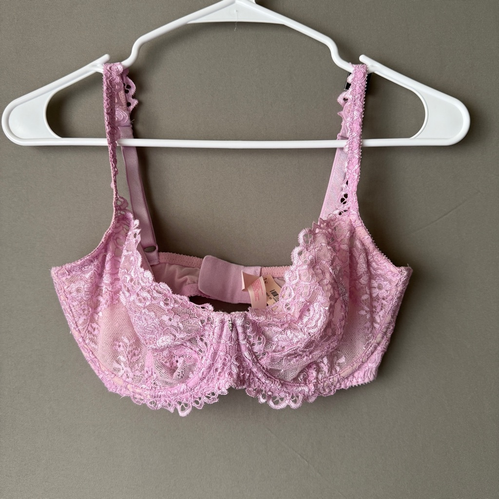 Victoria's Secret sz 32DDD Pink Lace bra NWT