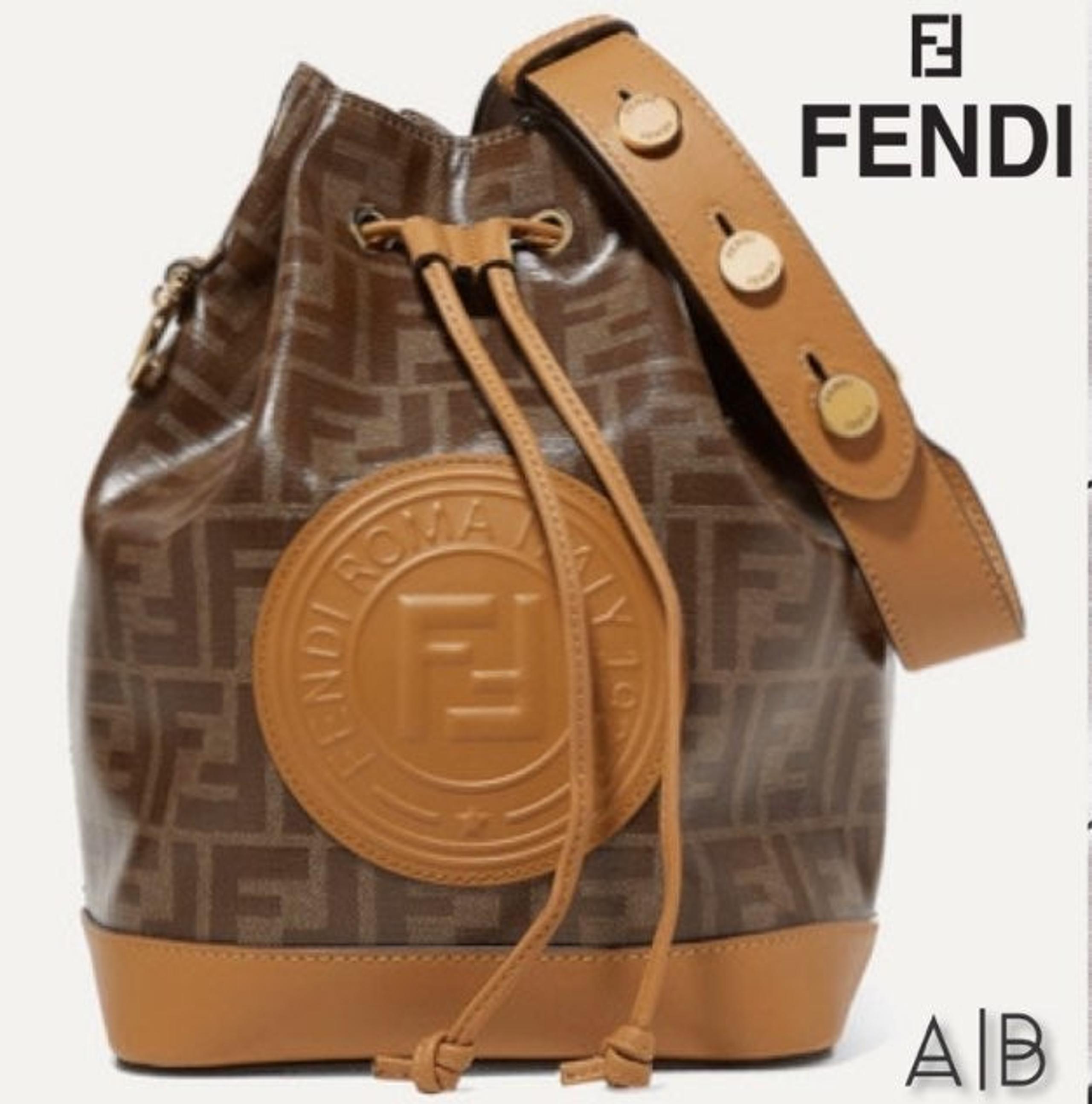 Fendi Small Mon Tressor Bucket Bag NEW