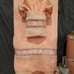 9 piece bathroom set pink glam bathroom decor