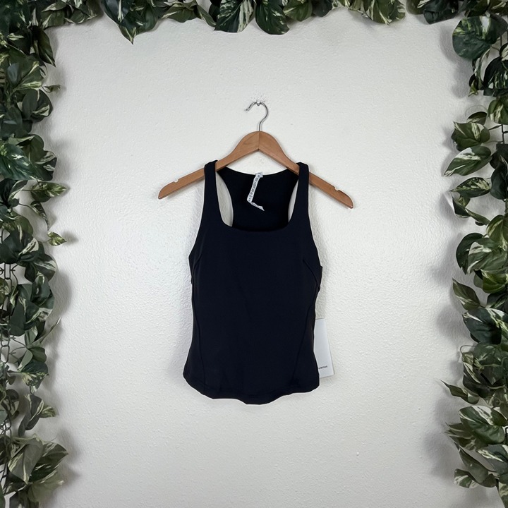 Lululemon Athletic InStill Racerback Tank Top Black NWT Women’s Size 4