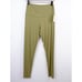 NEW Third Love Green Ribbed High Waisted Loungewear Pants, large