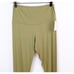 NEW Third Love Green Ribbed High Waisted Loungewear Pants, large