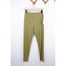 NEW Third Love Green Ribbed High Waisted Loungewear Pants, large