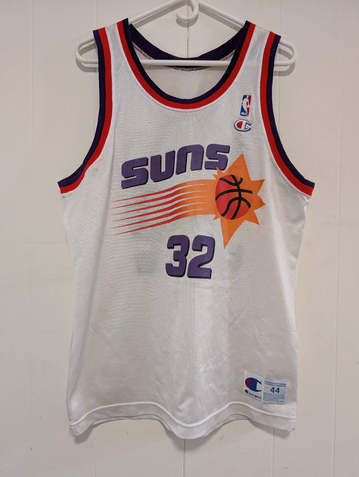 Phoenix Suns Jason Kidd Champion Jersey Size 44