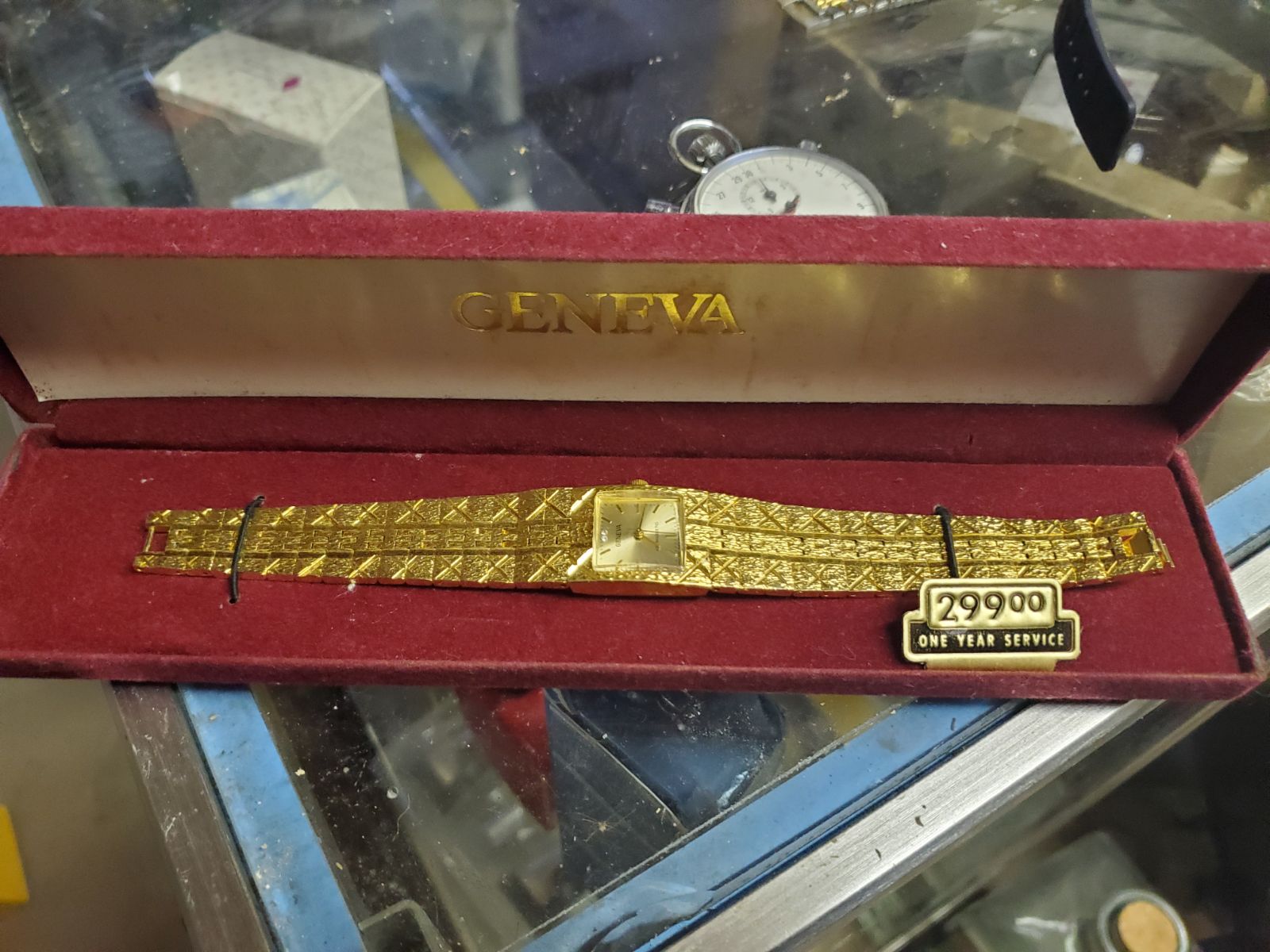 vintage watch not real gold